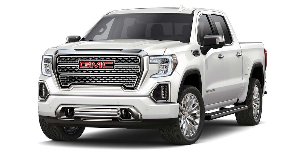 Sierra Denali 2020 en color blanco platino