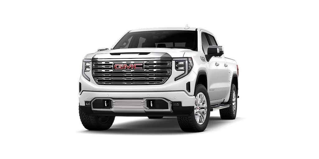 Pickup de lujo GMC Sierra en color abalone withe tricoat