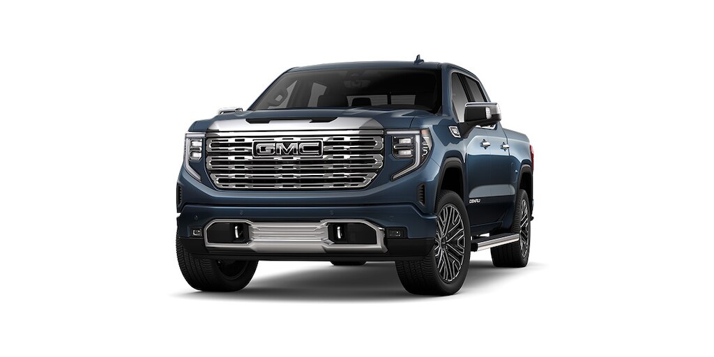 Nueva GMC Sierra pickup de lujo twilight blue metallic