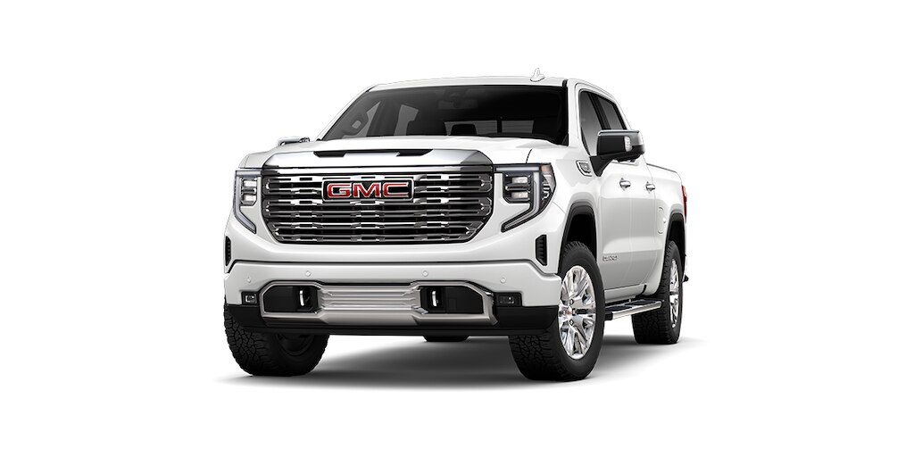 Nueva GMC Sierra en color abalone white tricoat