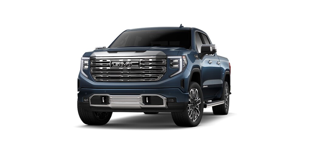Nueva GMC Sierra pickup de lujo twilight blue metallic