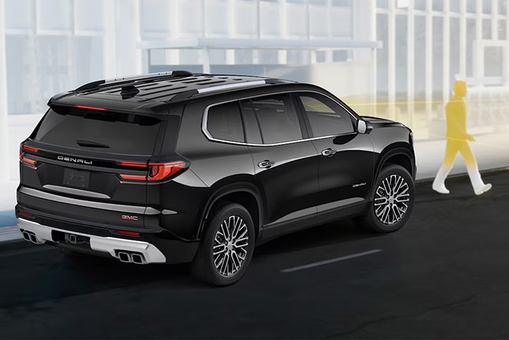 Sensor de detección de peatones en GMC Acadia 2026